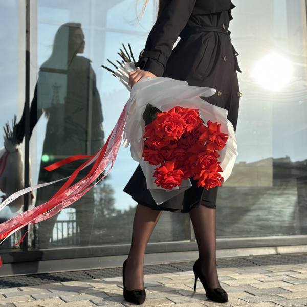 БУКЕТ ИЗ ФРАНЦУЗСКИХ РОЗ